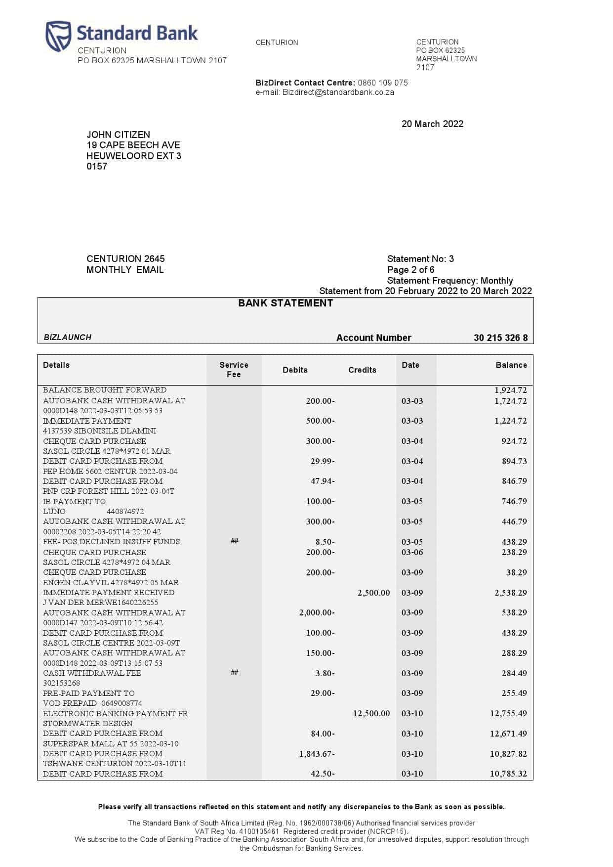 South-Africa-Standard-bank-statement-Word-and-PDF-template-6-pages-2.jpg South Africa Standard bank statement, Word and PDF template, 6 pages - Image 2