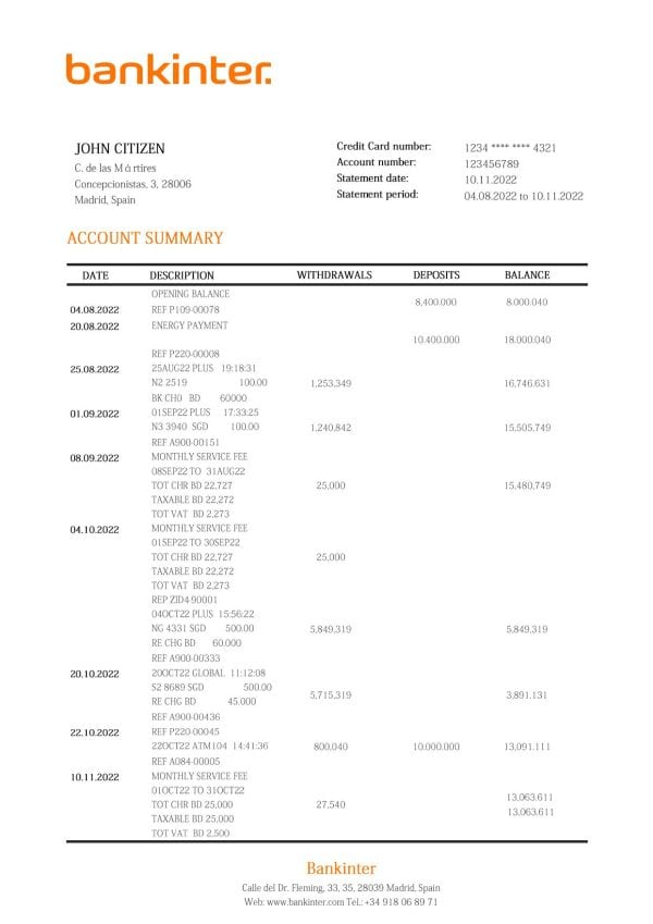 Spain-Bankinter-bank-statement-template-in-Word-and-PDF-format.jpg Spain Bankinter bank statement template in Word and PDF format