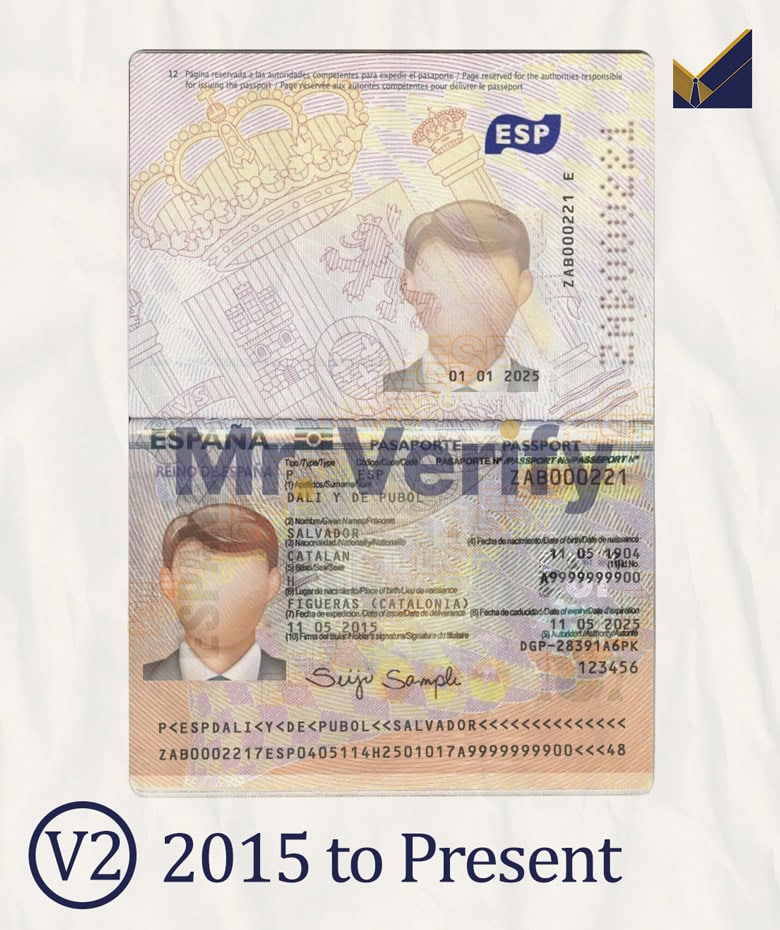 Spain-Passport-Template-new Spain-Passport-Template-new