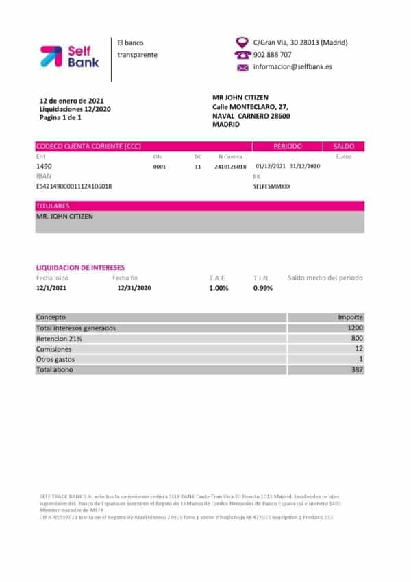 Spain-Self-Bank-proof-of-address-statement-template-in-Excel-and-PDF-format-.xls-and-.pdf-format.jpg Spain Self Bank proof of address statement template in Excel and PDF format, .xls and .pdf format