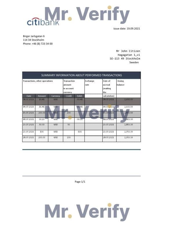 Sweden-Citibank-bank-statement-easy-to-fill-template-in-Excel-and-PDF-format.jpg Sweden Citibank bank statement easy to fill template in Excel and PDF format