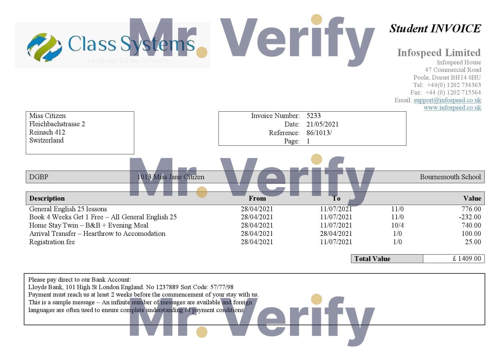 Switzerland Class System invoice template in Word and PDF format, fully editable Switzerland Class System invoice template in Word and PDF format, fully editable