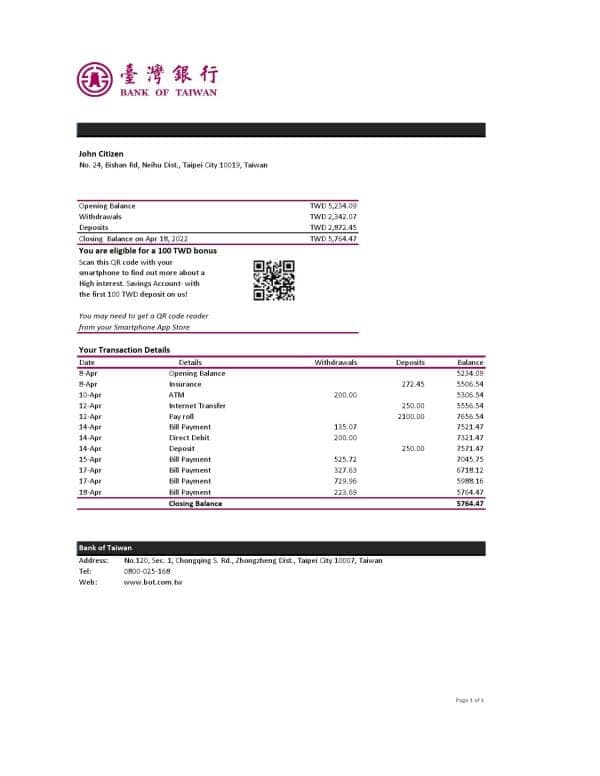 Taiwan-Bank-of-Taiwan-bank-statement-Excel-and-PDF-template.jpg Taiwan Bank of Taiwan bank statement, Excel and PDF template