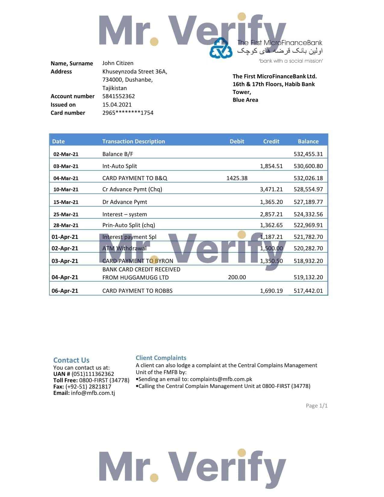 Tajikistan-The-First-MicroFinance-FMFB-Bank-statement-template-in-.xls-and-.pdf-file-format.jpg Tajikistan The First MicroFinance (FMFB) Bank statement template in .xls and .pdf file format