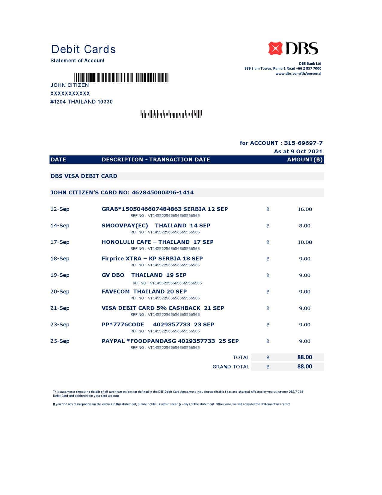 Thailand-DBS-bank-statement-easy-to-fill-template-in-.xls-and-.pdf-file-format.jpg Thailand DBS bank statement easy to fill template in .xls and .pdf file format