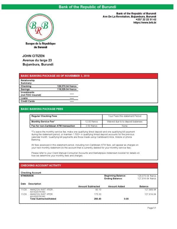 The-republic-bank-of-Burundi.jpg Burundi Bank of the Republic of Burundi bank statement template in Excel and PDF format