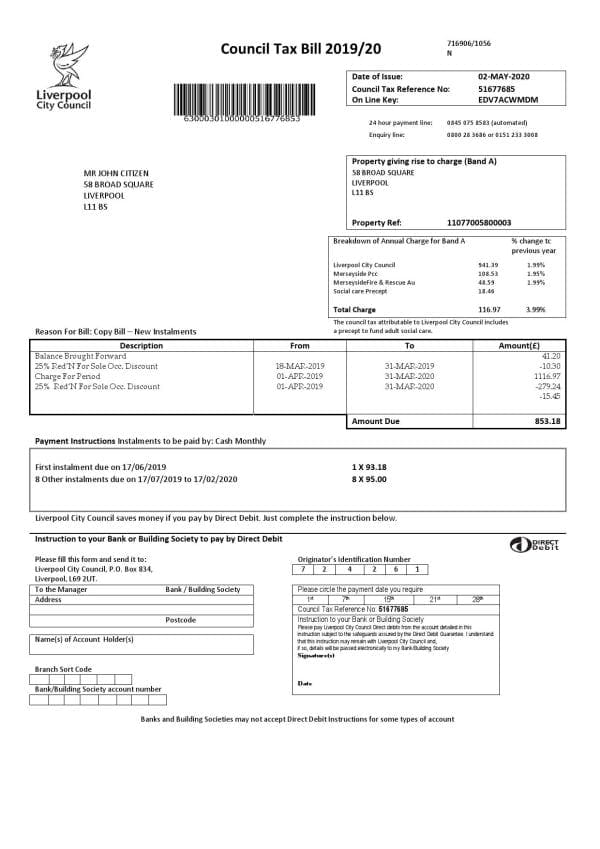 UK-Liverpool-City.jpg United Kingdom Liverpool City Council tax bill template in Word format