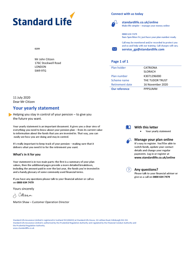 UK-Standard.png United Kingdom Standard Life utility bill template in Word and PDF format