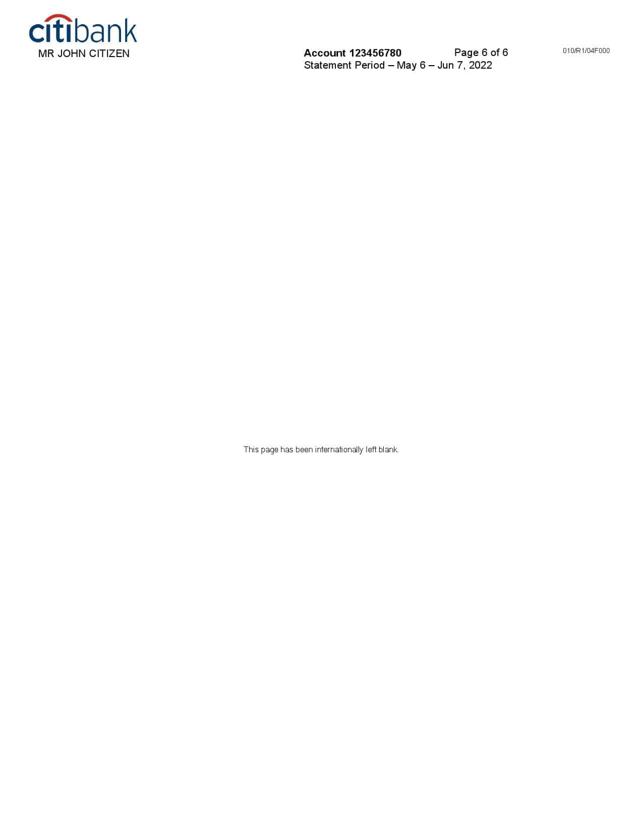 USA-Citibank-bank-statement-Word-and-PDF-template-6-pages-6.jpg USA Citibank bank statement, Word and PDF template, 6 pages - Image 6