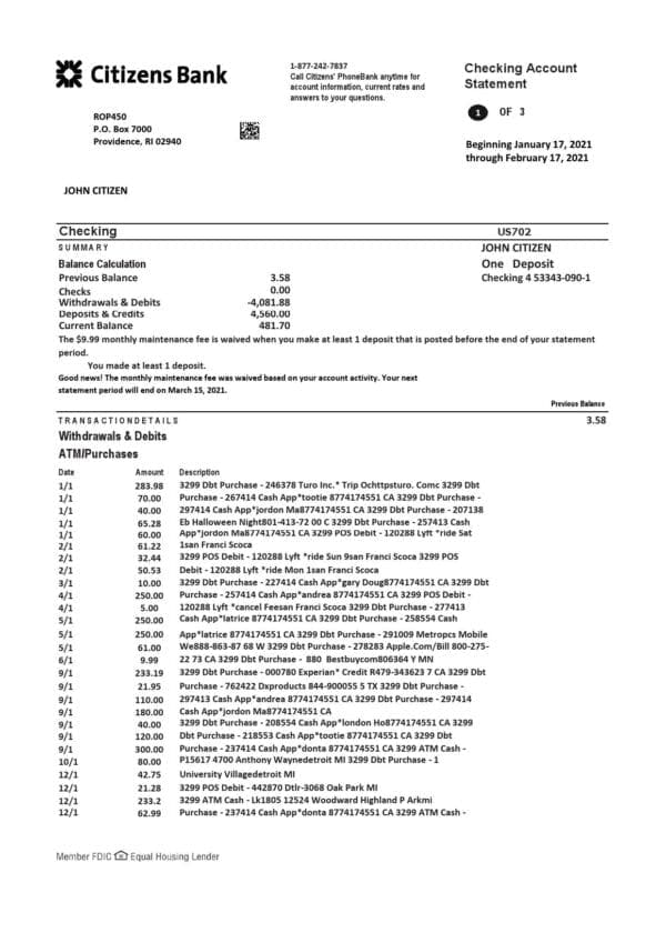 USA-Citizens-bank-statement-template-in-Excel-and-PDF-format-4-pages-good-for-address-prove-1.jpg USA Citizens bank statement template in Excel and PDF format, (4 pages) good for address prove