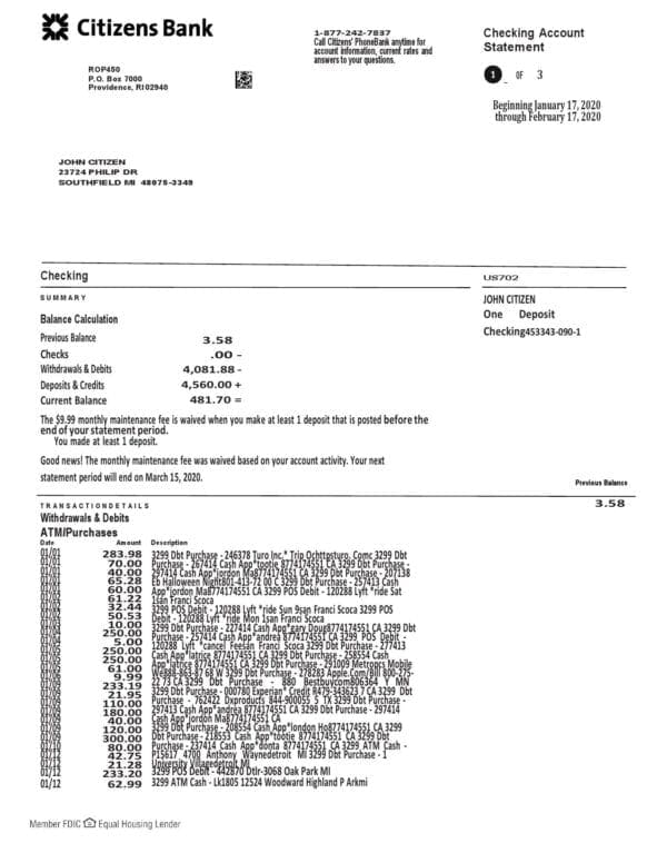 USA-Citizens-bank-statement-template-in-Word-and-PDF-format-4-pages-good-for-address-prove-1.jpg USA Citizens bank statement template in Word and PDF format, (4 pages) good for address prove