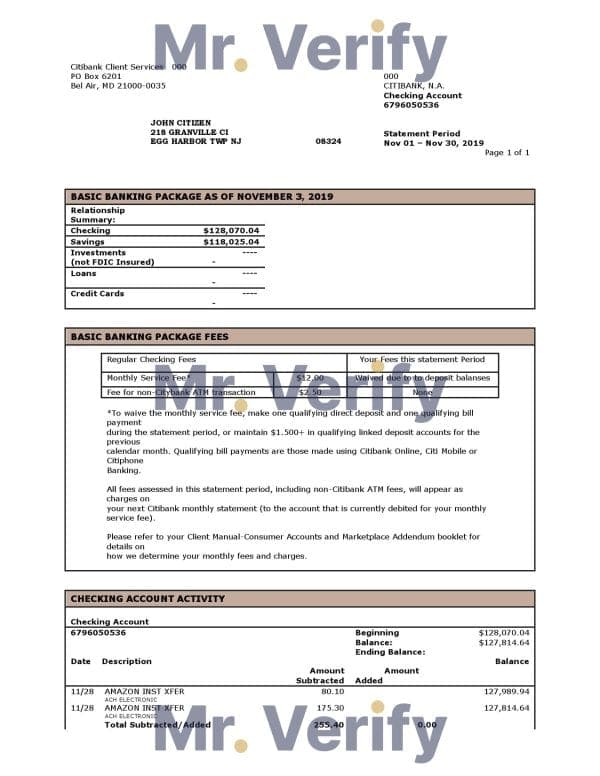 USA-City-Bank-statement-template-in-Word-and-PDF-format.jpg USA City Bank statement template in Word and PDF format