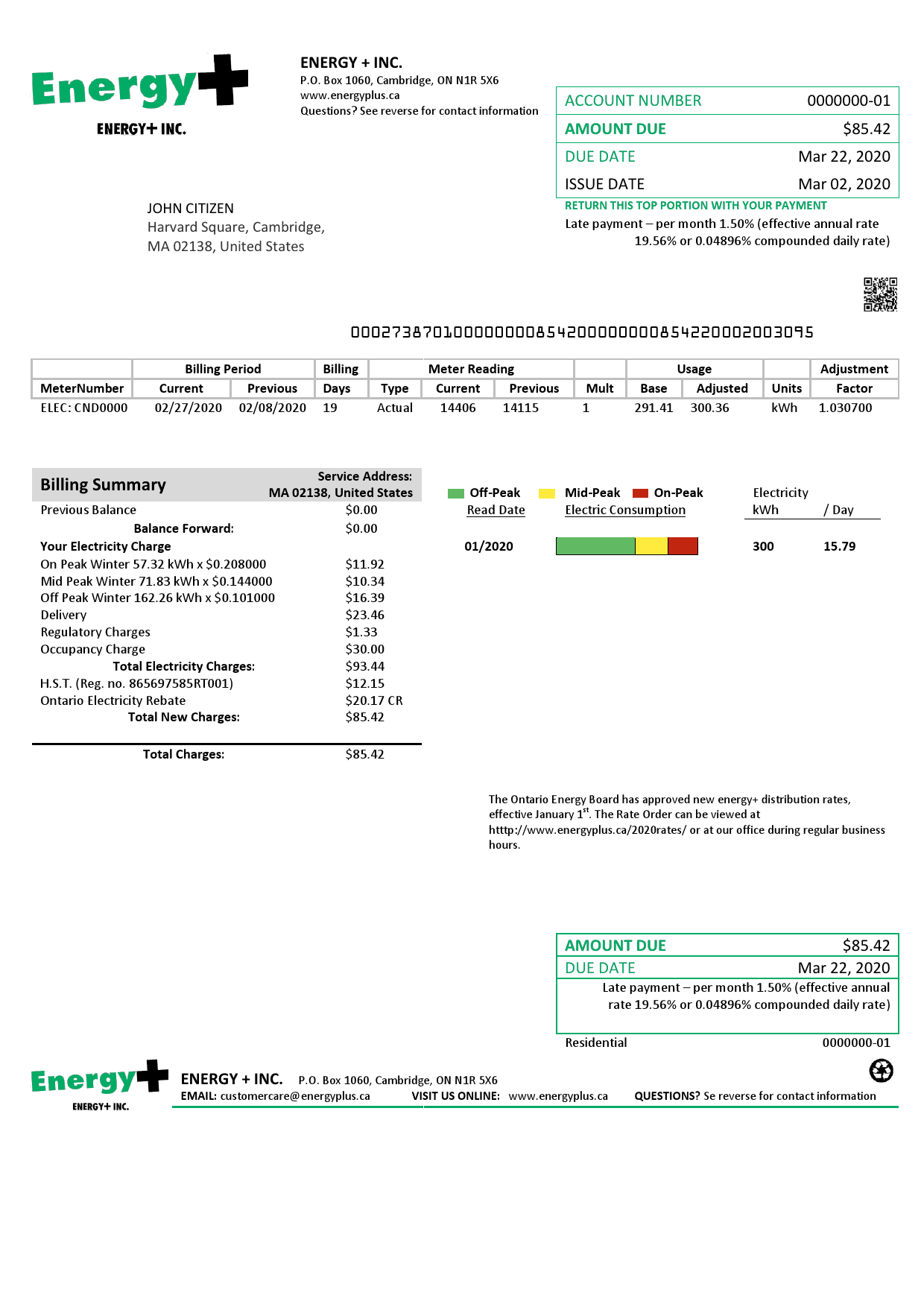 USA-Energy.png USA Massachusetts Energy Plus electricity utility bill template in Word and PDF format