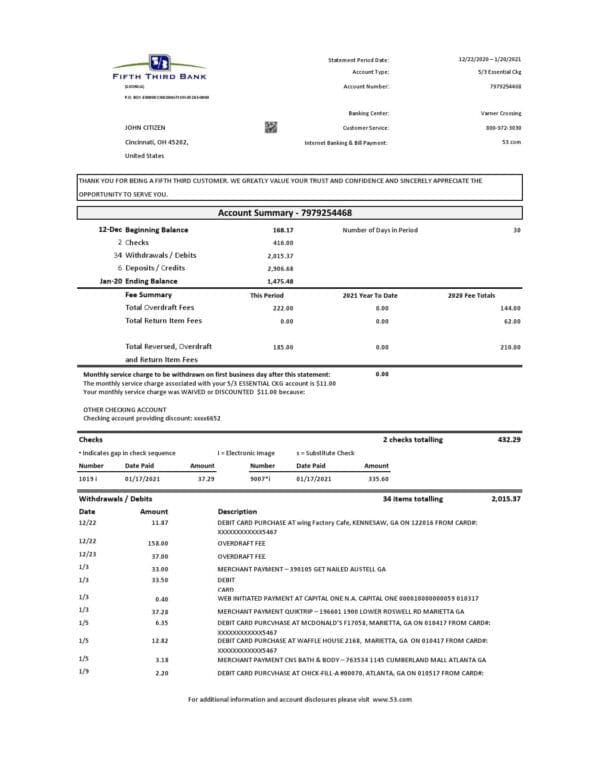 USA-Fifth-Third-Bank-statement-easy-to-fill-template-in-.xls-and-.pdf-file-format.jpg USA Fifth Third Bank statement easy to fill template in .xls and .pdf file format