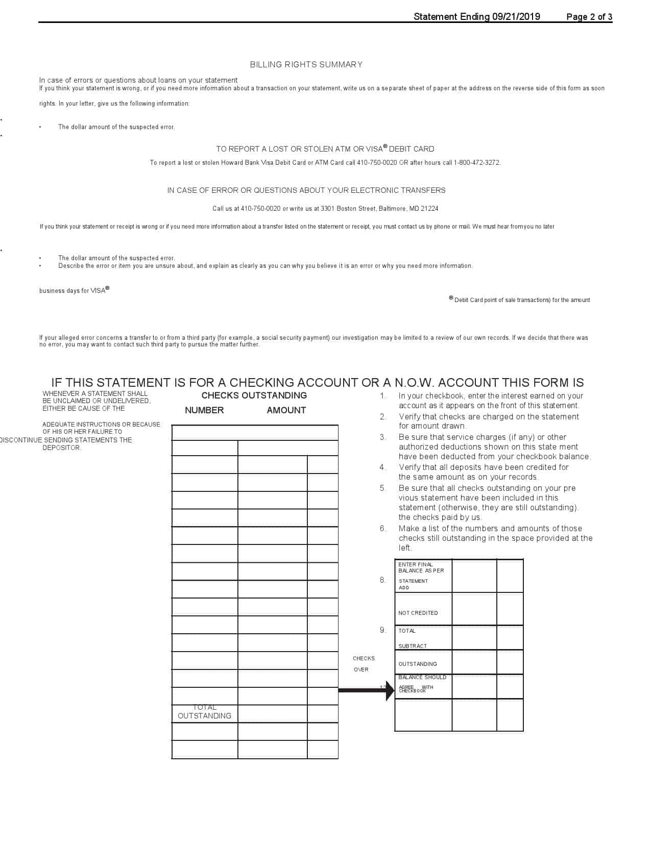 USA-Maryland-Howard-Business-bank-statement-template-Word-and-PDF-format-.doc-and-.pdf-4-pages-2.jpg USA Maryland Howard Business bank statement template, Word and PDF format (.doc and .pdf) (4 pages) - Image 2