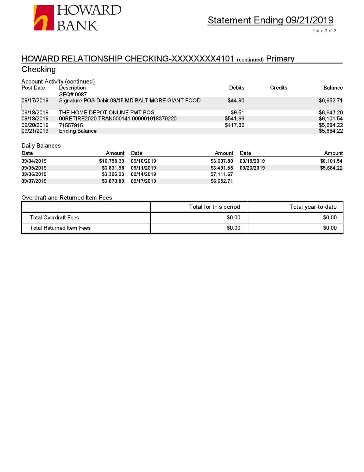 USA-Maryland-Howard-Business-bank-statement-template-Word-and-PDF-format-.doc-and-.pdf-4-pages-3.jpg USA Maryland Howard Business bank statement template, Word and PDF format (.doc and .pdf) (4 pages) - Image 3