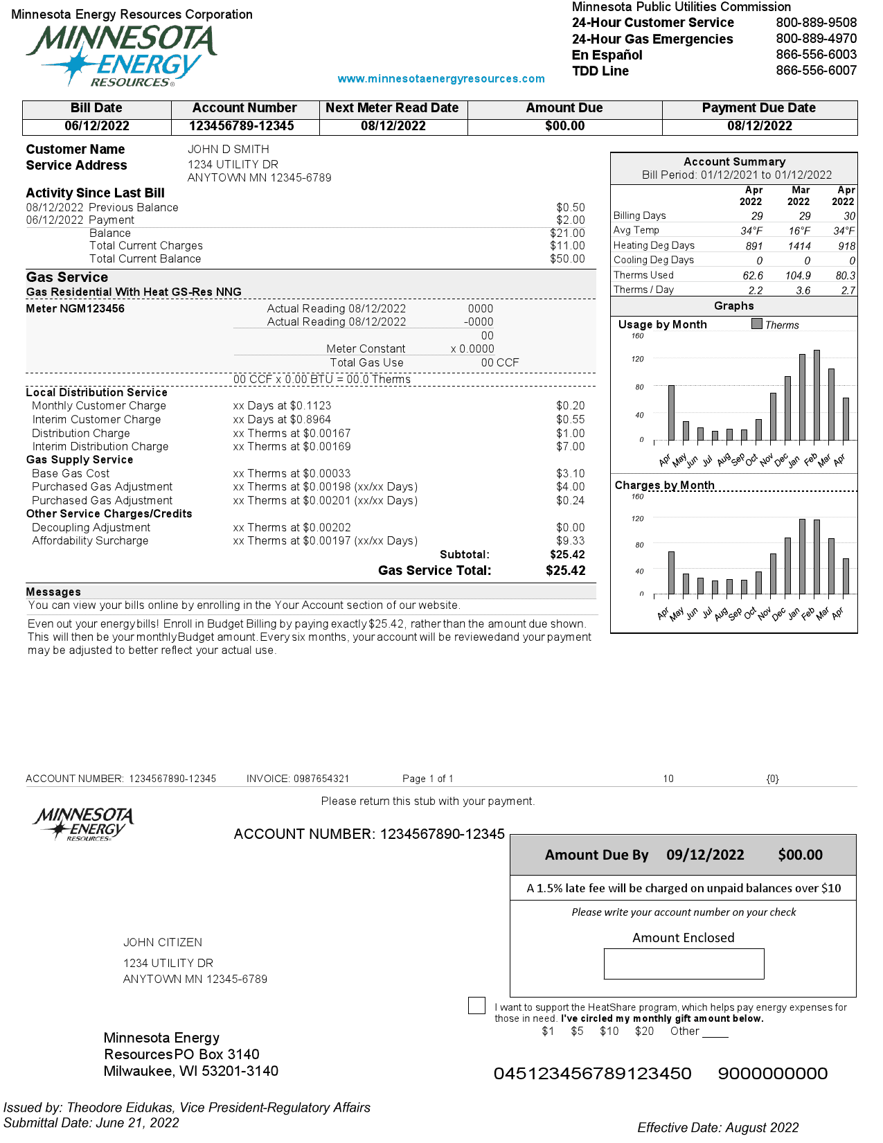 USA-Minnesota-Energy.png USA Minnesota Energy utility bill, Word and PDF template, 2 pages
