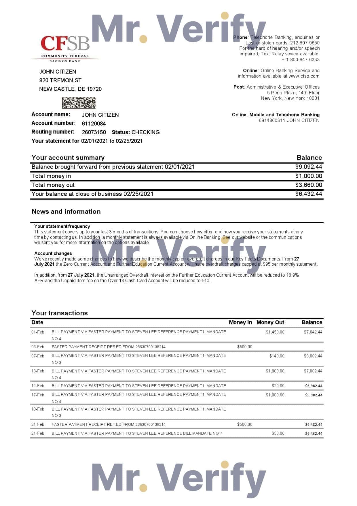 USA-New-York-CFSB-bank-statement-template-in-Excel-and-PDF-format-2-pages-1.jpg USA New York CFSB bank statement template in Excel and PDF format, 2 pages