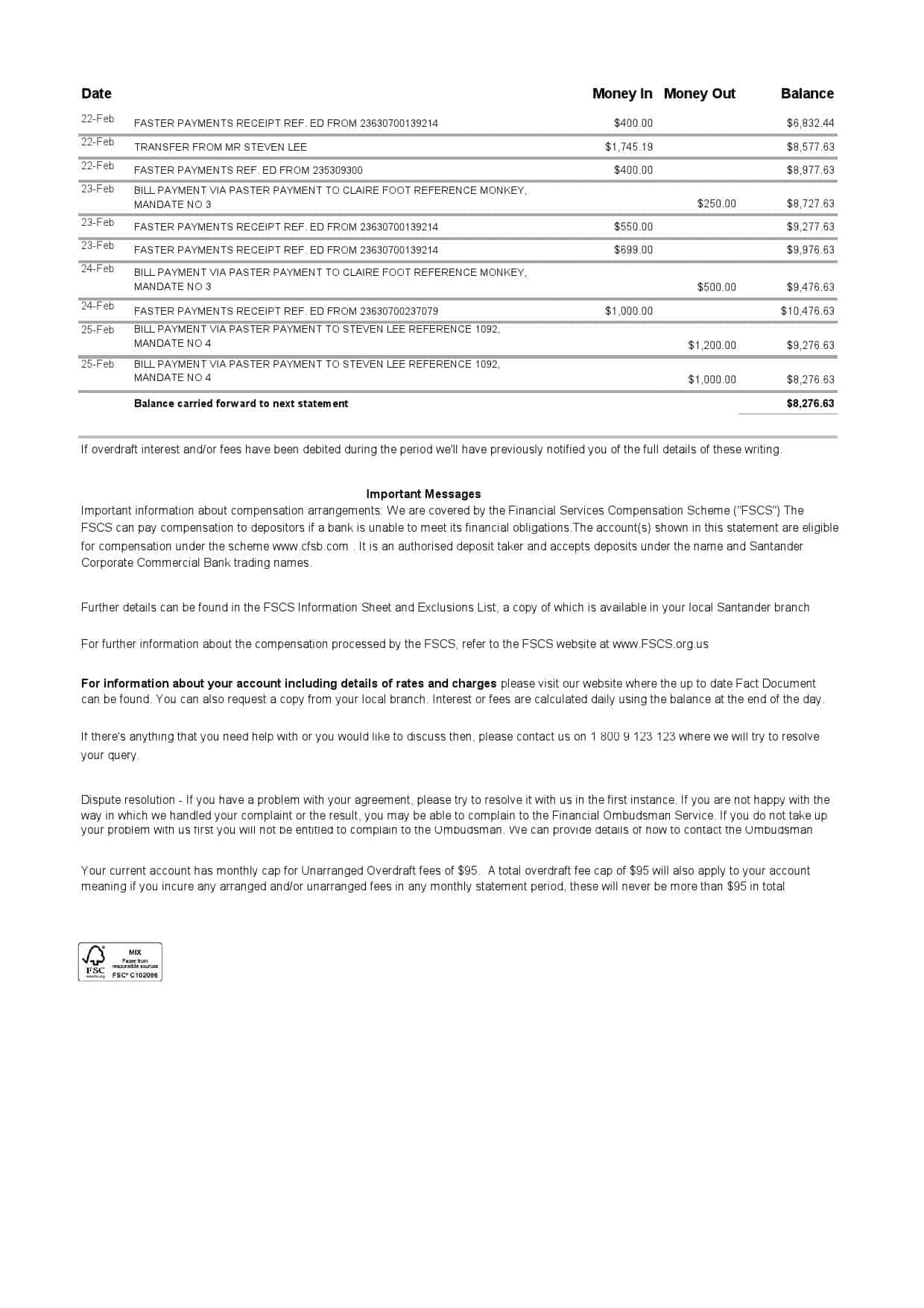 USA-New-York-CFSB-bank-statement-template-in-Excel-and-PDF-format-2-pages-2.jpg USA New York CFSB bank statement template in Excel and PDF format, 2 pages - Image 2