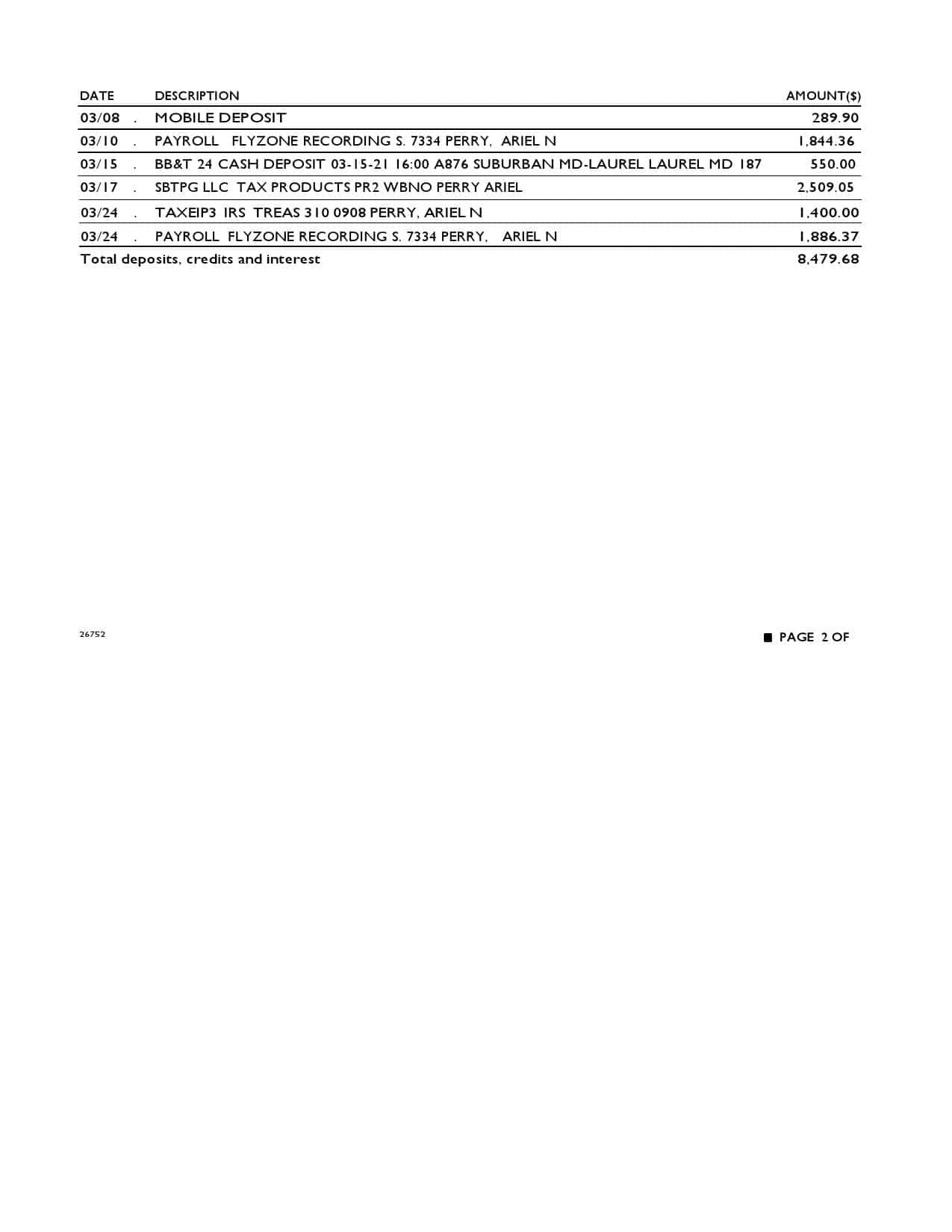 USA-North-Carolina-BBT-Corp.-bank-statement-template-in-Word-and-PDF-format-2-pages-2.jpg USA North Carolina BB&T Corp. bank statement template in Word and PDF format (2 pages) - Image 2