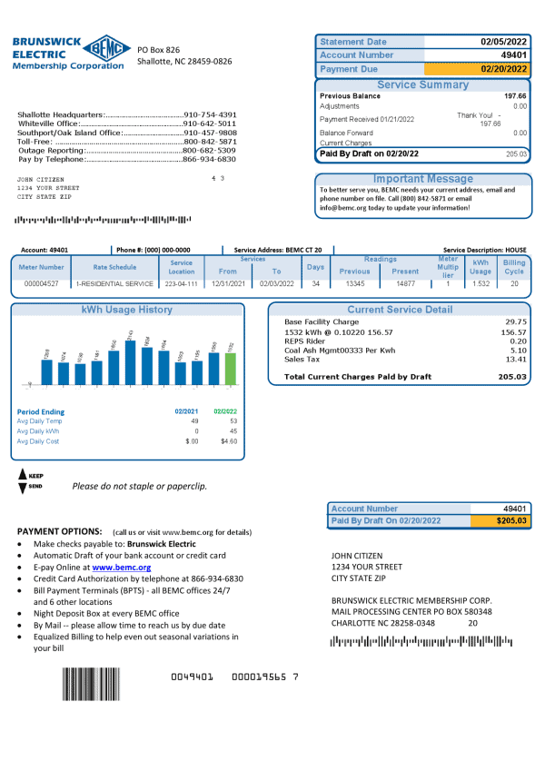 USA-North-Carolina-Brunswick-1.png USA North Carolina Brunswick Electric utility bill template in Word and PDF format