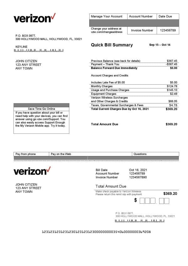 USA-Verizon_000001-1.jpg USA Verizon utility bill template in Word format, fully editable, version 2