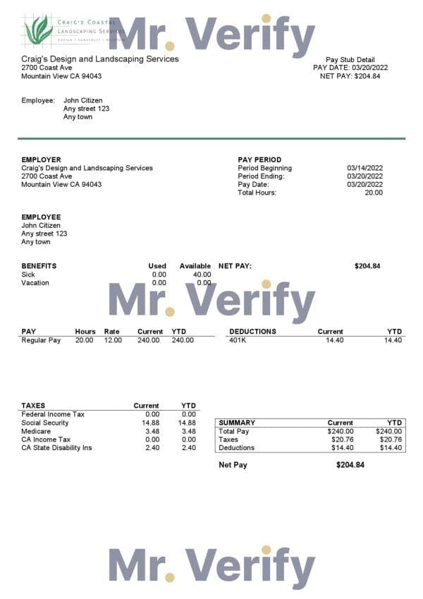 USA-design-landscaping-services-company-employee.jpg USA California design & landscaping services company pay stub template in Word and PDF format