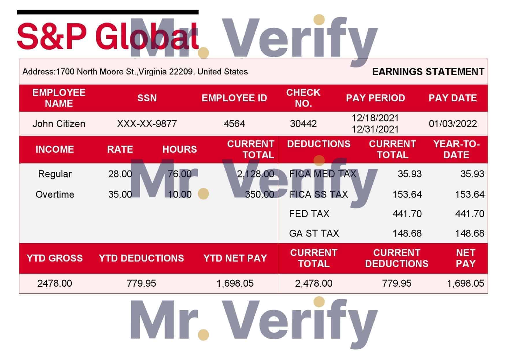 USA-financial-company-earning.jpg USA financial company earning statement template in Word and PDF format