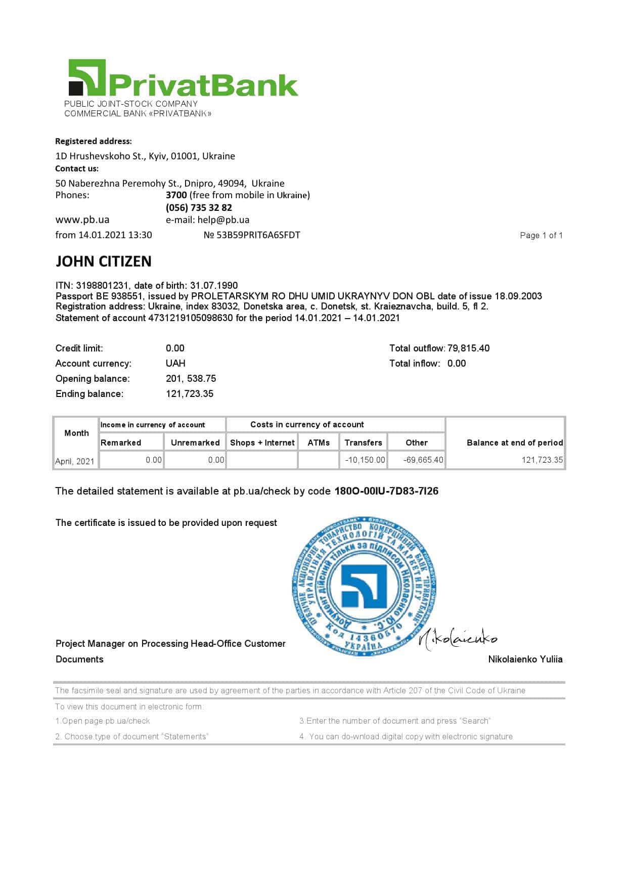 Ukraine-Privatbank-statement-template-in-Excel-and-PDF-format.jpg Ukraine Privatbank statement template in Excel and PDF format