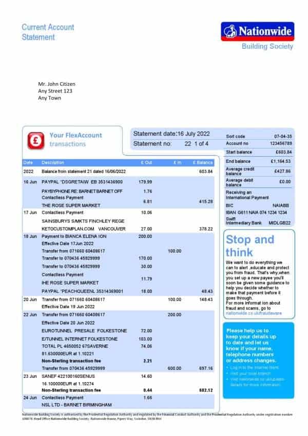 United-Kingdom-Nationwide-bank-statement-Word-and-PDF-template-5-pages-version-2-1.jpg United Kingdom Nationwide bank statement, Word and PDF template, 5 pages, version 2