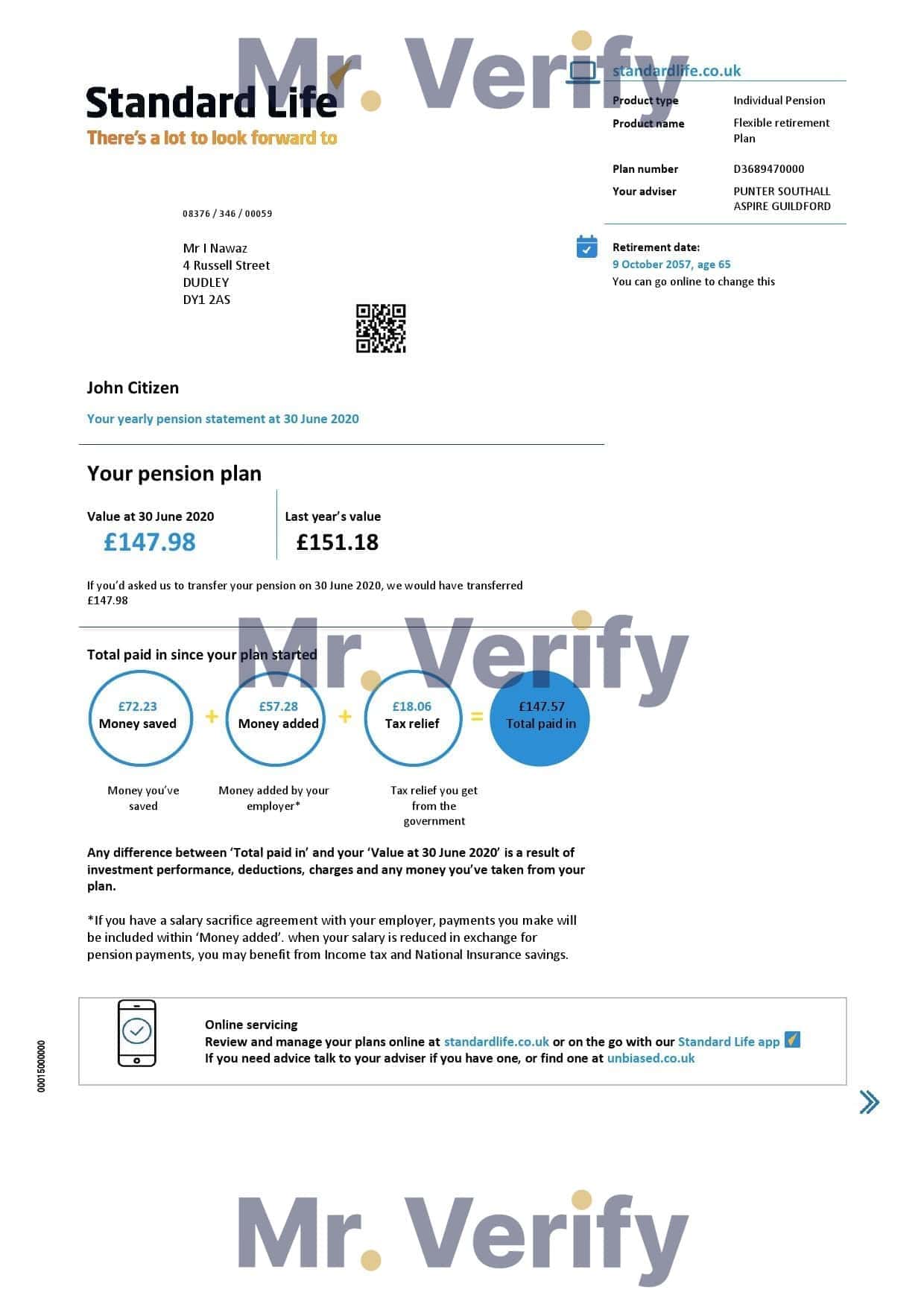United-Kingdom-Standard-Life-proof-of-address-pension-statement-in-Word-and-PDF-.doc-and-.pdf-format.jpg United Kingdom Standard Life proof of address pension statement in Word and PDF (.doc and .pdf) format