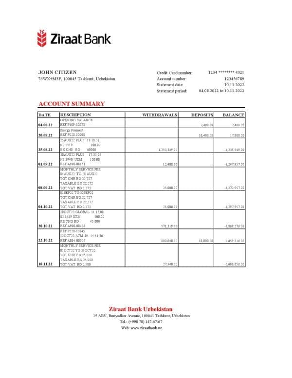 Uzbekistan-Ziraat-Bank-statement-Excel-and-PDF-format-1.jpg Uzbekistan Ziraat Bank statement, Excel and PDF format