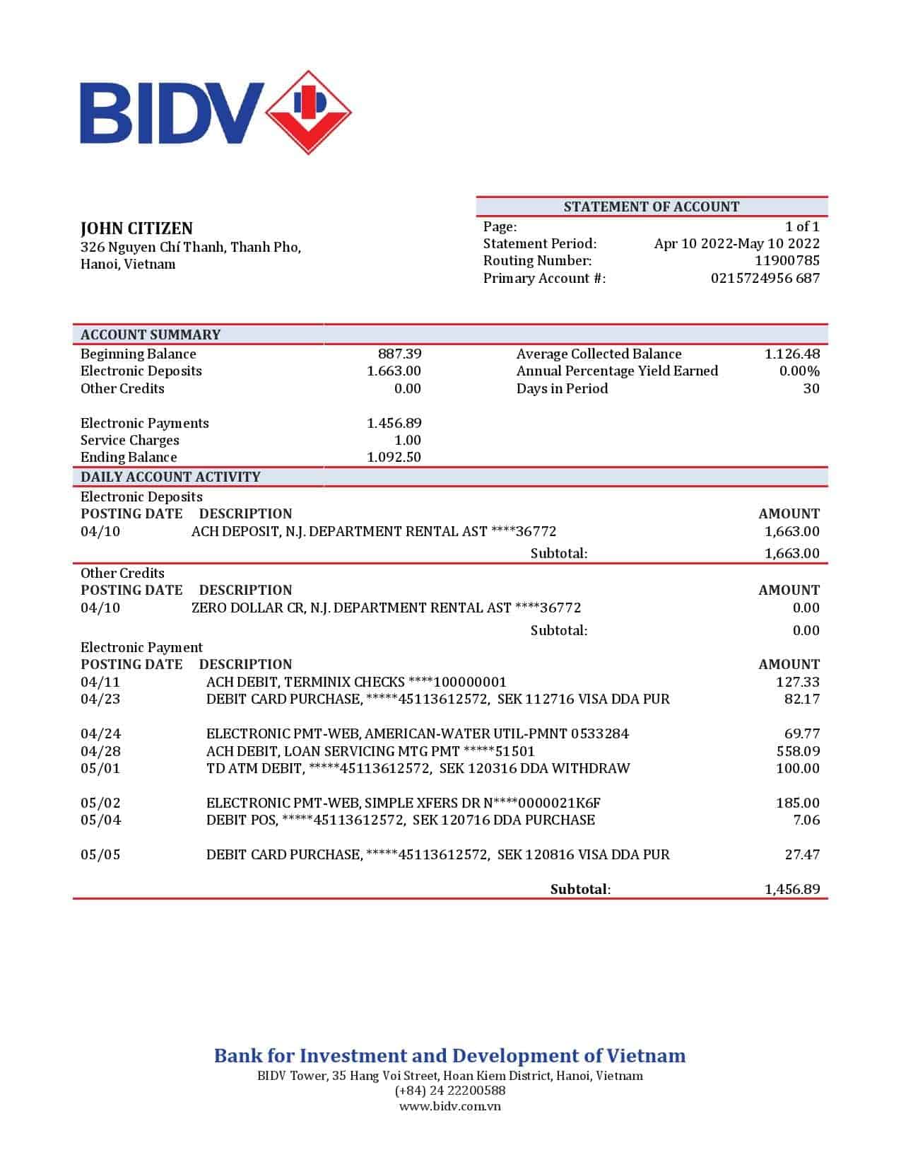 Vietnam-BIDV-bank-statement_000001.jpg Vietnam BIDV bank statement template in Word and PDF format