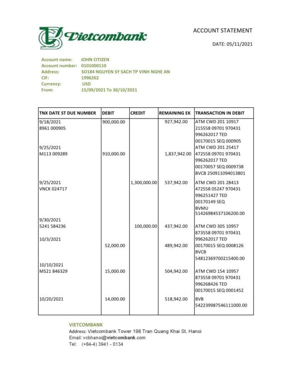 Vietnam-Vietcombank-bank-statement-easy-to-fill-template-in-.xls-and-.pdf-file-format.jpg Vietnam Vietcombank bank statement easy to fill template in .xls and .pdf file format