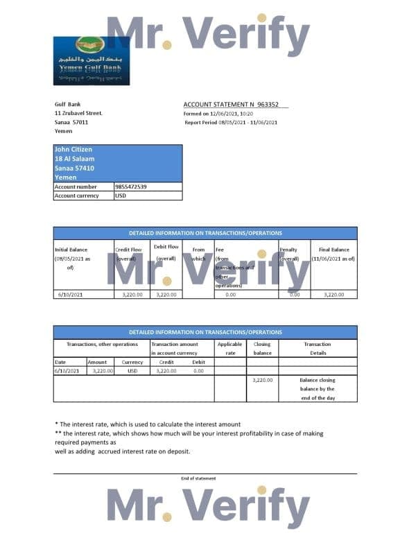 Yemen-Gulf-Bank-statement-template-in-Excel-and-PDF-format.jpg Yemen Gulf Bank statement template in Excel and PDF format