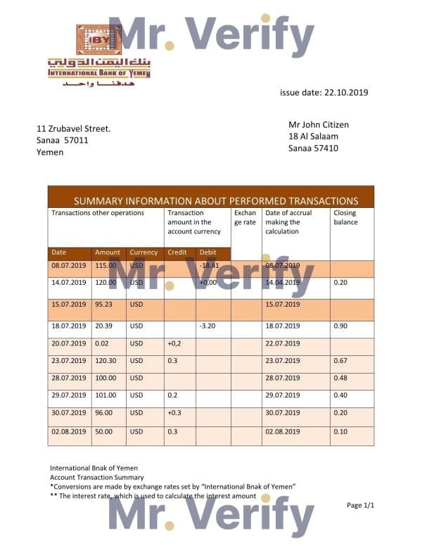 Yemen-International-bank-of-Yemen-proof-of-address-bank-statement-template-in-Word-and-PDF-format.jpg Yemen International bank of Yemen proof of address bank statement template in Word and PDF format