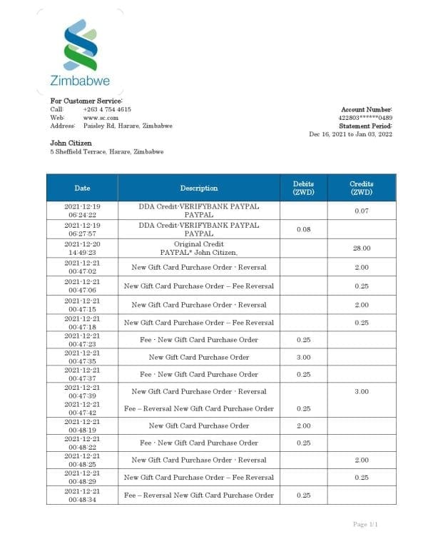 Zimbabwe-Standard-Chartered-Bank-statement-template-in-Word-and-PDF-format.jpg Zimbabwe Standard Chartered Bank statement template in Word and PDF format