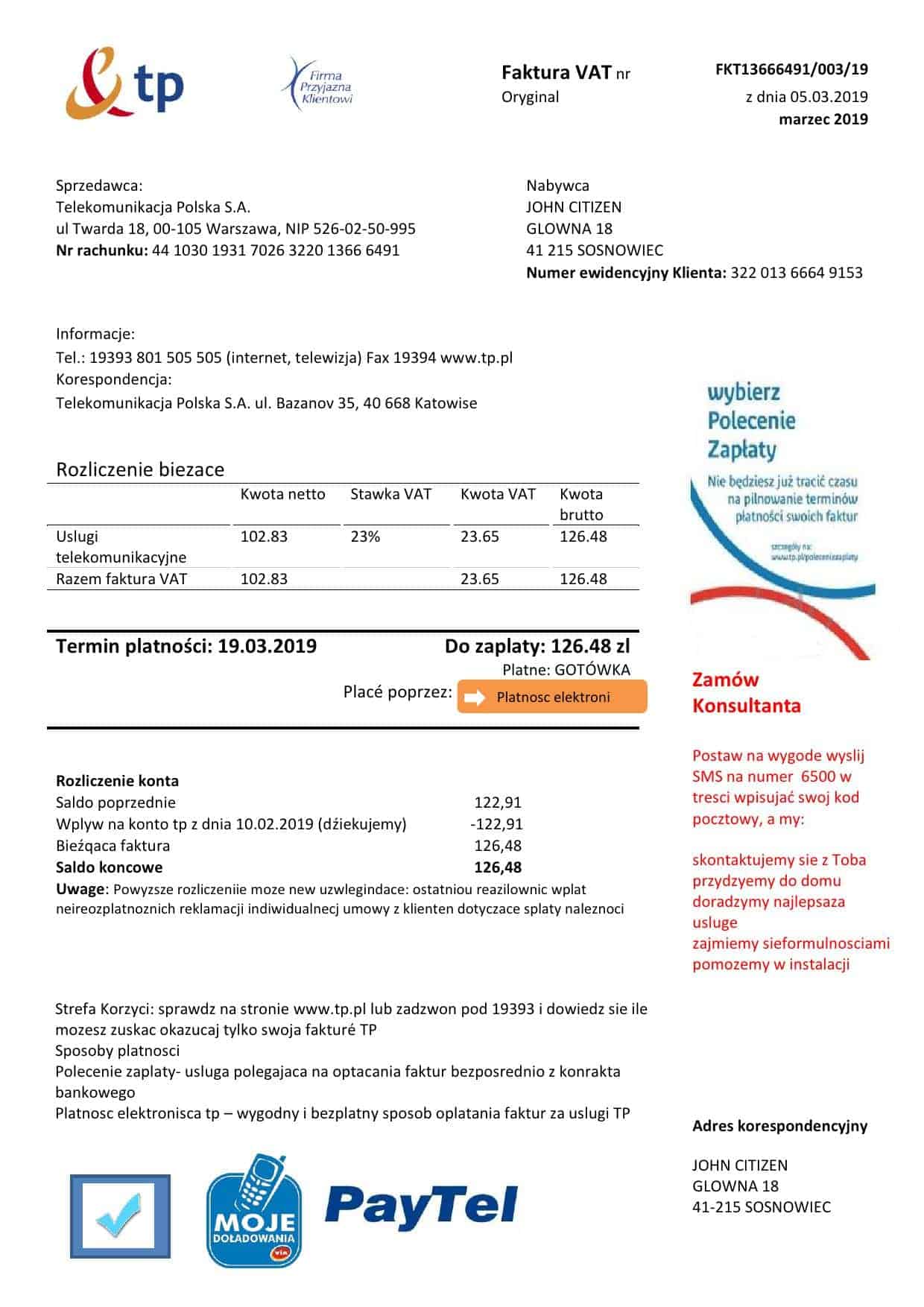 tp-poland_000001-1.jpg Poland TP utility bill template in Word and PDF format