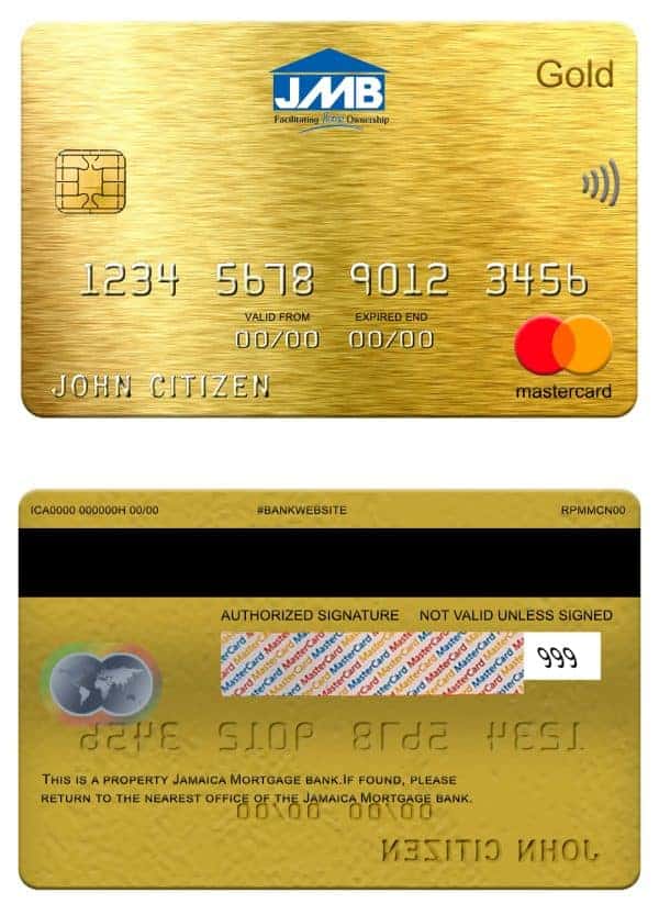 Jamaica Mortgage bank mastercard gold Fillable Jamaica Mortgage bank mastercard gold Templates
