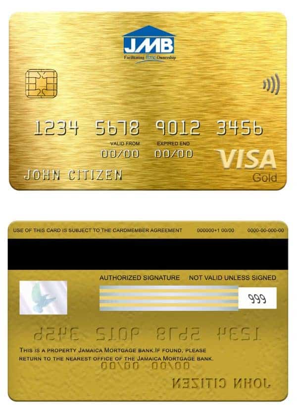 Jamaica Mortgage bank visa gold card Fillable Jamaica Mortgage bank visa gold card Templates