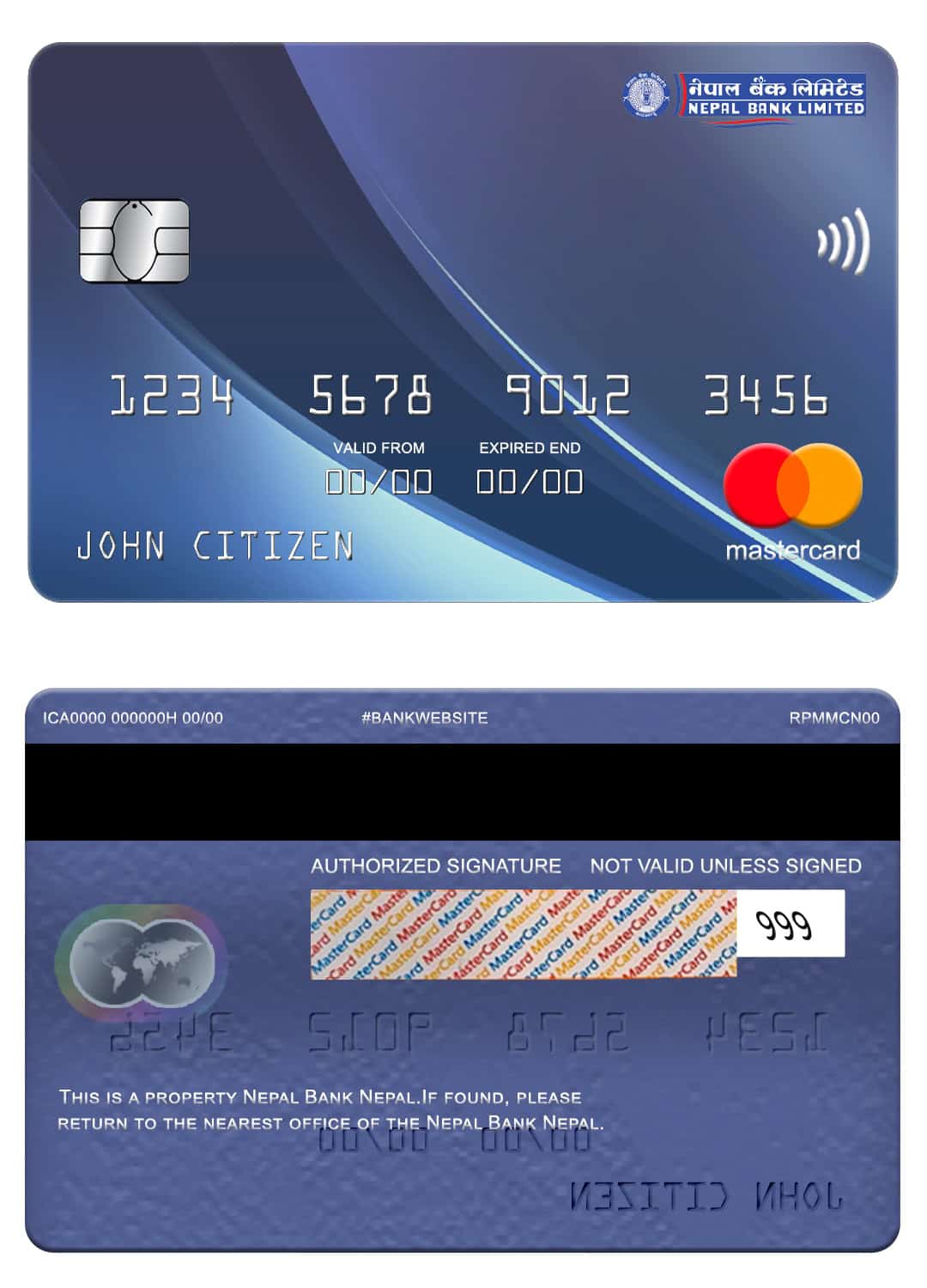 Nepal bank Nepal mastercard Fillable Nepal bank Nepal mastercard Templates