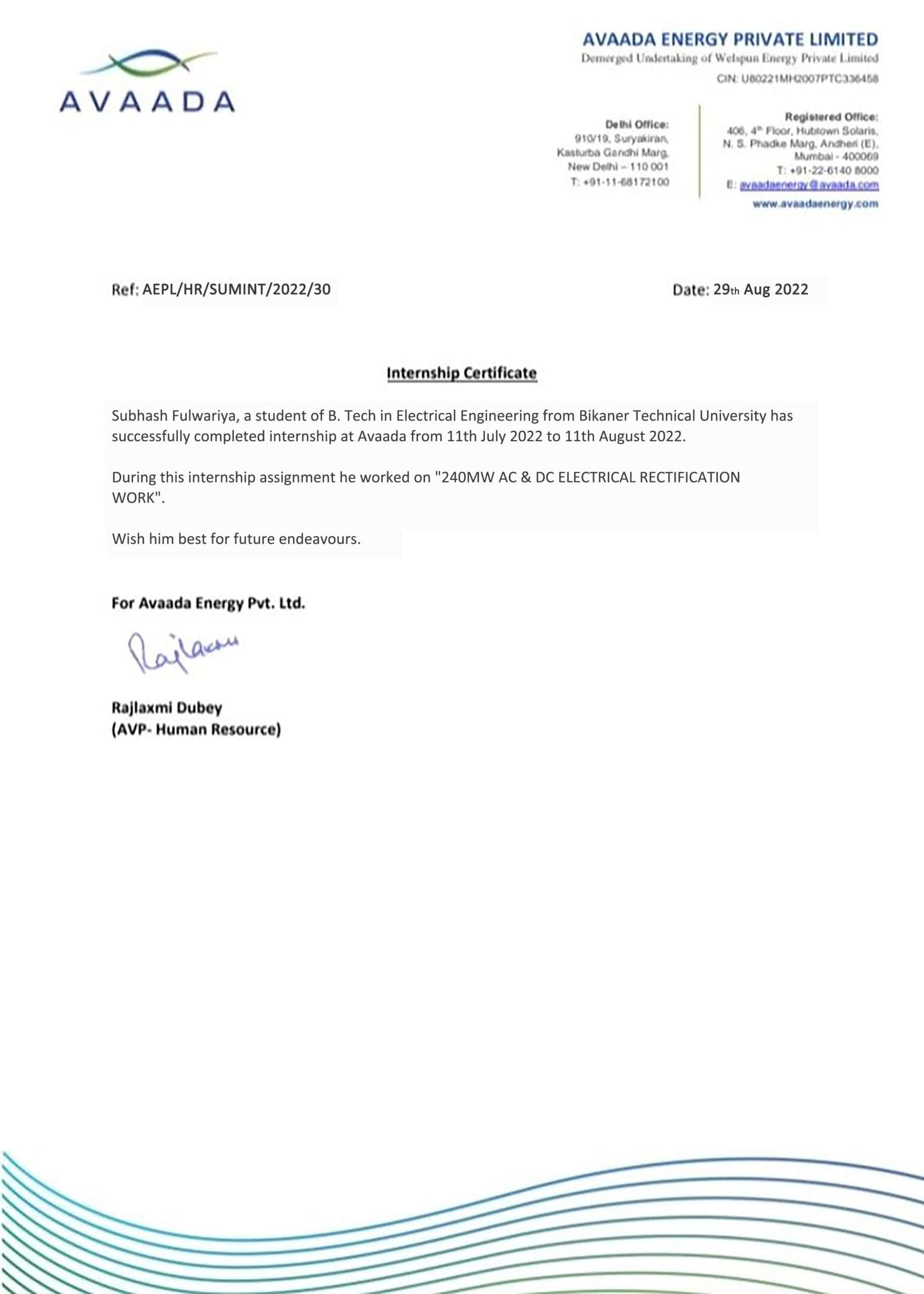 Stand Out with a Customizable AVAADA Internship Certificate PSD Template Stand Out with a Customizable AVAADA Internship Certificate PSD Template
