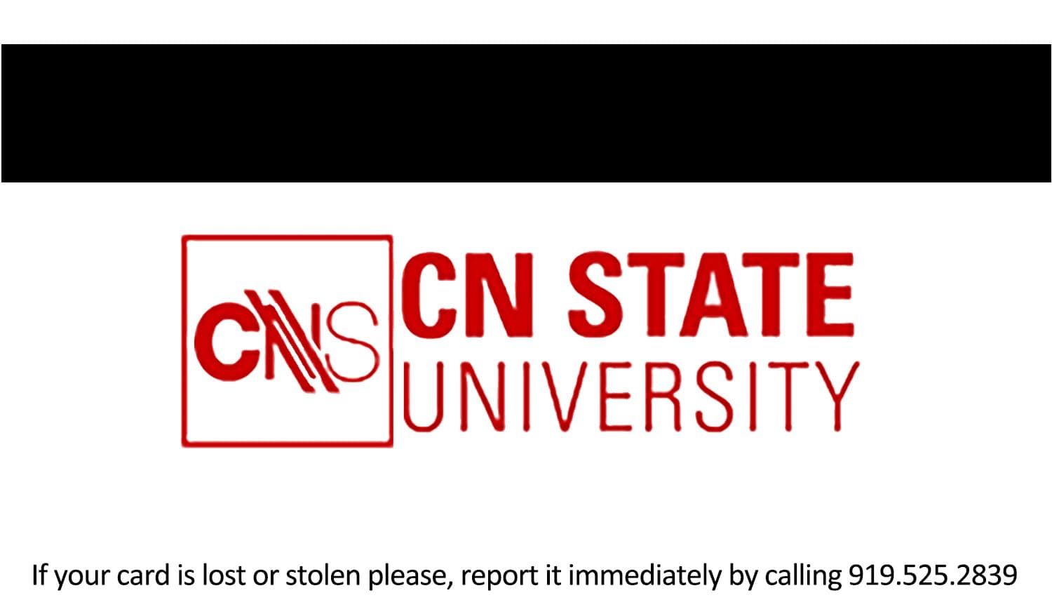 Create CN STATE University Student ID Cards with Fillable PSD Templates Create CN STATE University Student ID Cards with Fillable PSD Templates