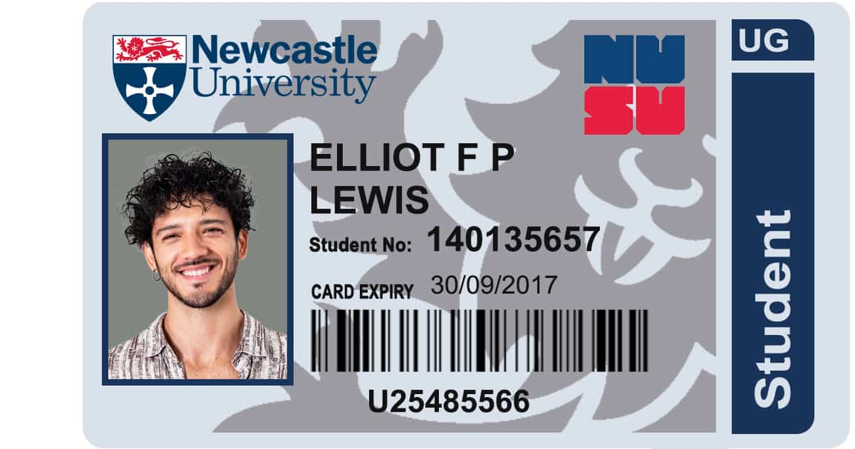 Create Newcastle University - UK Student ID Cards with Fillable PSD Templates Create Newcastle University - UK Student ID Cards with Fillable PSD Templates