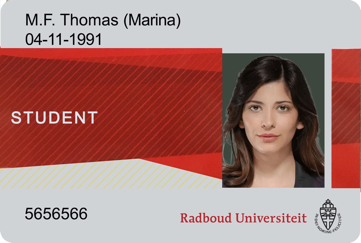 Create Radboud University Student ID Cards with Fillable PSD Templates Create Radboud University Student ID Cards with Fillable PSD Templates