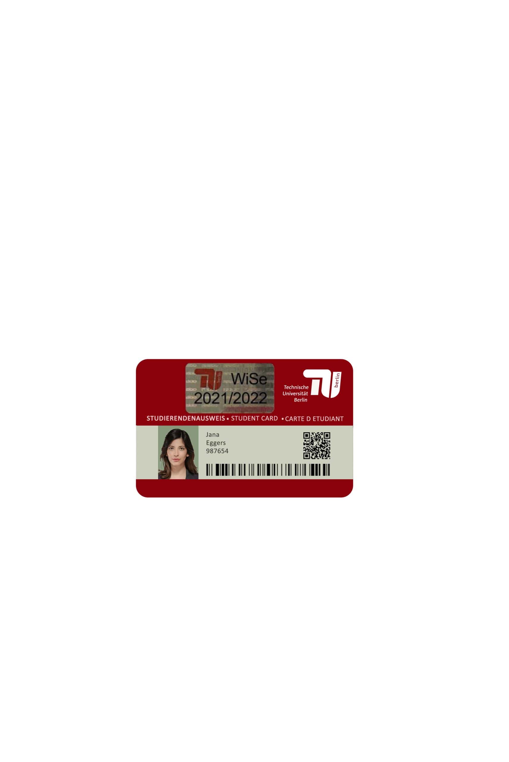 211014_Handreichung_3G-Kontrolle Create Technical University of Berlin Student ID Cards with Fillable PSD Templates