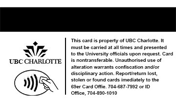 Create UBC Charlotte University Student ID Cards with Fillable PSD Templates2 Create UBC Charlotte University Student ID Cards with Fillable PSD Templates2