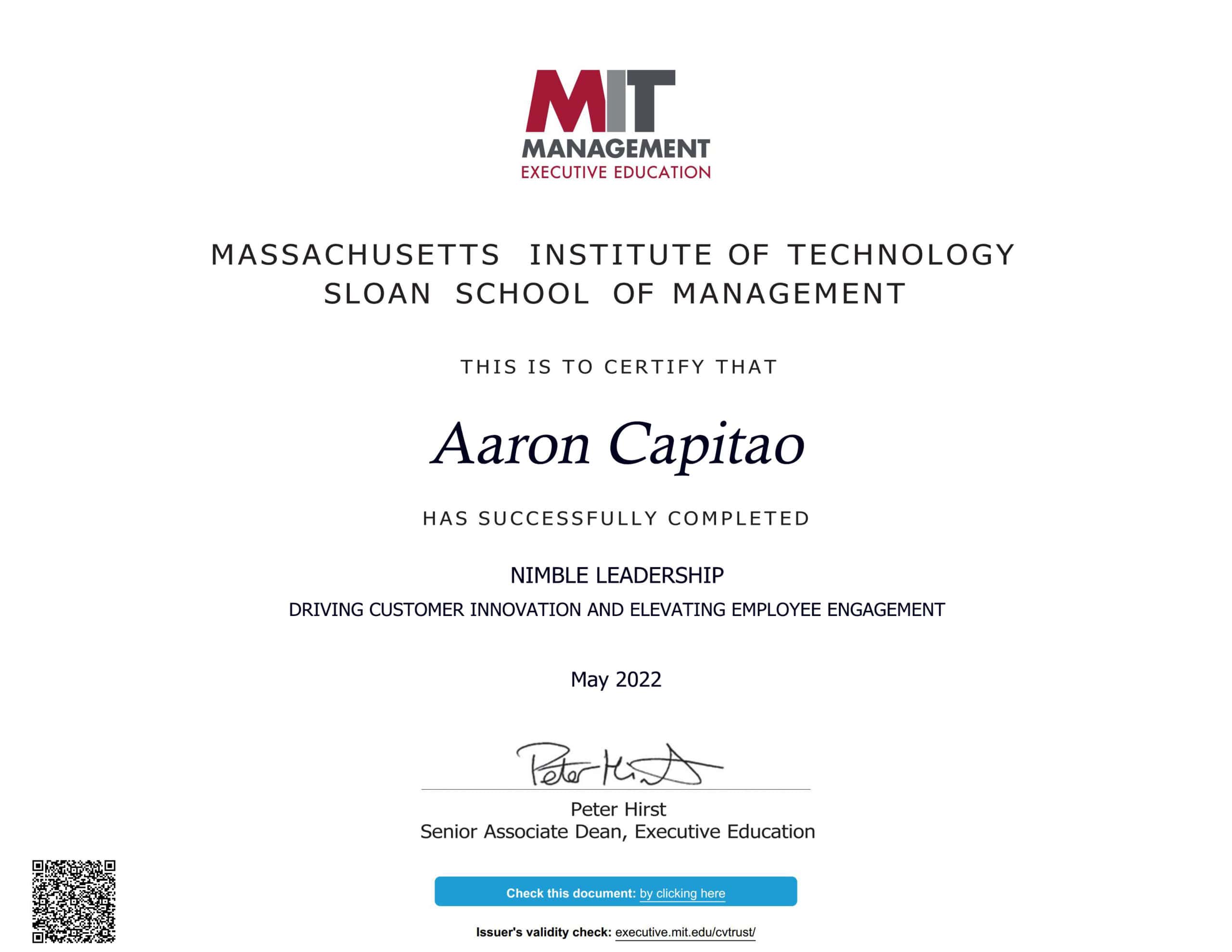 Fake Certificate from Massachusetts Institute of Technology Template (version2) Fake Certificate from Massachusetts Institute of Technology Template (version2)