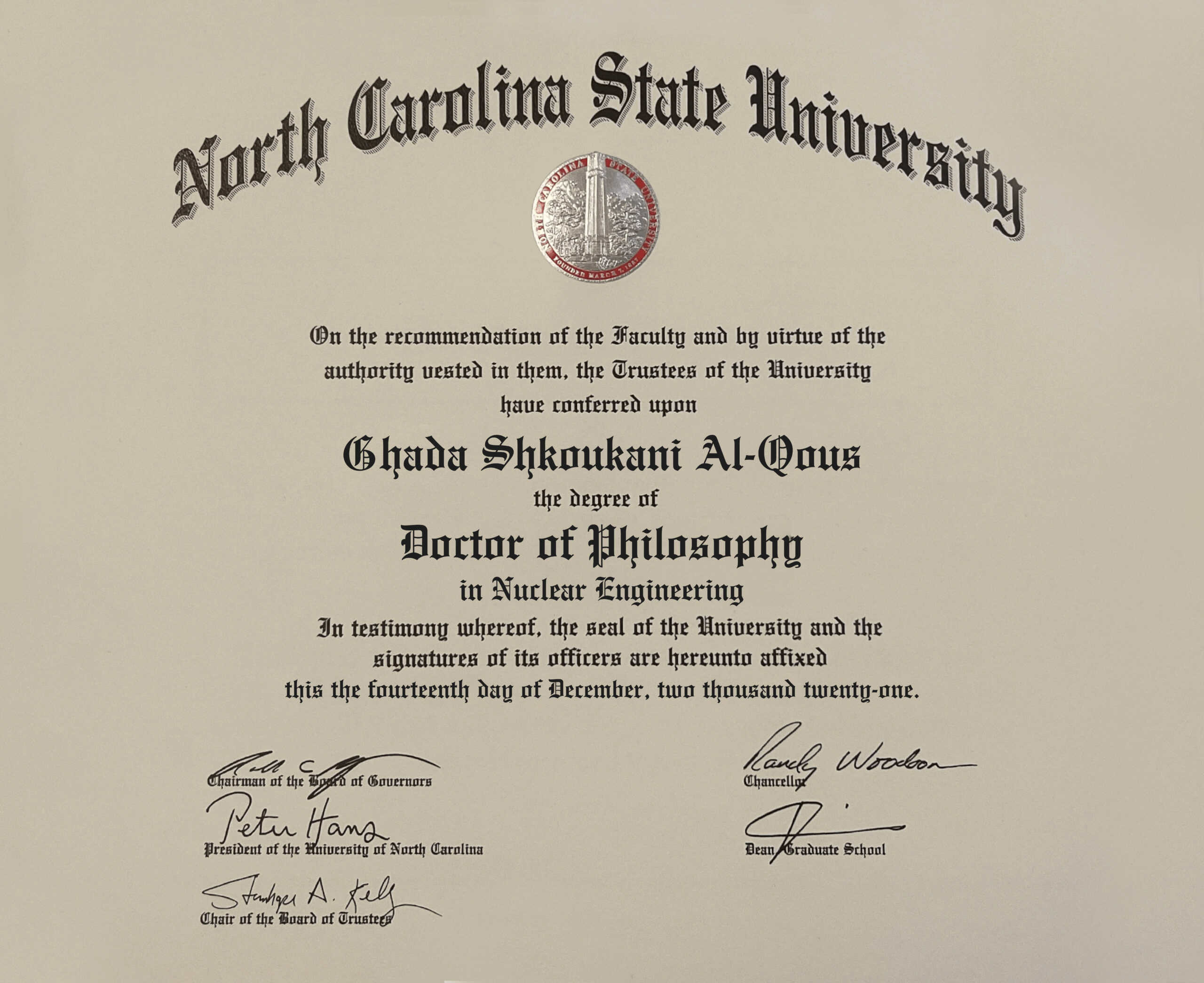 Fake Certificate from North Carolina State University Template Fake Certificate from North Carolina State University Template