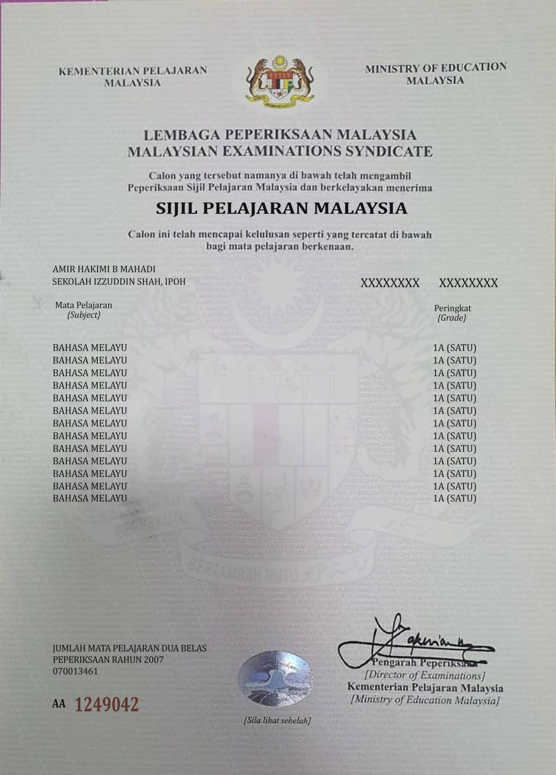 Fake Certificate from SPM University Template Fake Certificate from SPM University Template